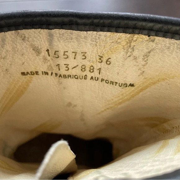 Eject Blue Leather Women’s Boot  in US 6 or EU 36 Made in Portugal - Picture 9 of 14